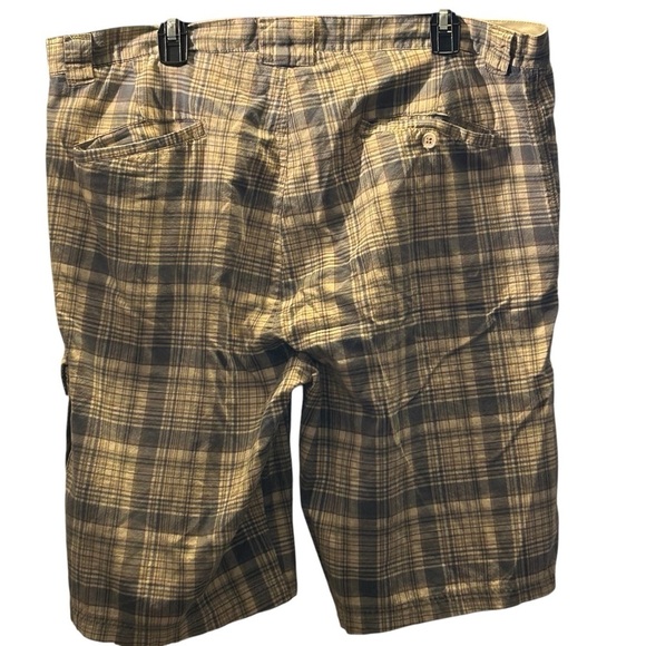 10,000 Ft Above Sea Level Plaid Shorts 40 Summer Classic Outdoor - Picture 2 of 3